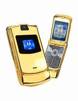 Image result for Motorola RAZR Gold