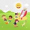 Image result for Playing in the Park Clip Art