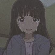 Image result for Sad Anime PFP Crying
