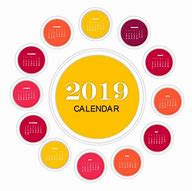 Image result for Calendrier Annee 2019