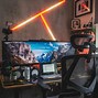 Image result for Small Gaming Room Feature Wall