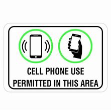 Image result for No Cell Phone or Food Signs