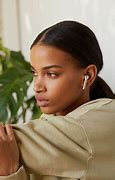 Image result for Person Wearing Earbuds Apple