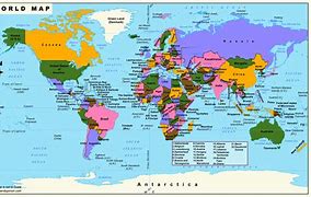 Image result for Printable World Map Countries