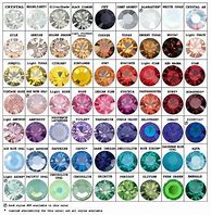 Image result for Swarovski Crystal Color Chart