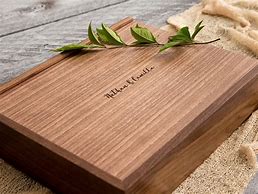 Image result for Wooden Memory Box Photo Sleeve