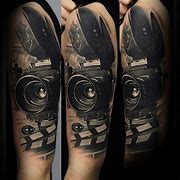 Image result for Camera Tattoo Ideas