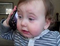 Image result for Baby On Phone Blank Bubble