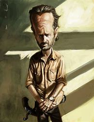 Image result for Funny Walking Dead Portrait Rick