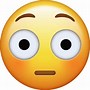 Image result for Flushed Face Emoji PNG