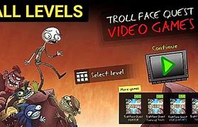 Image result for Trollface Quest Games Free