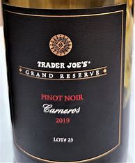 Image result for Trader Joe's Pinot Noir Grand Reserve Carneros
