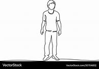 Image result for Person Standing Drawing