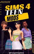 Image result for Sims 4 Teenager Mods