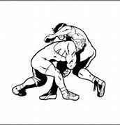 Image result for Wrestling Clip Art Black and White