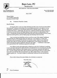 Image result for Gary Luther Lawyer Letter