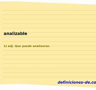 Image result for analizable