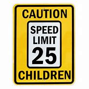 Image result for Speed Limit Sign Clip Art