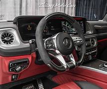 Image result for White Mercedes with Red Interior
