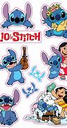 Image result for Blue Stickers Stitch