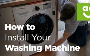 Image result for Washing Machine Installation