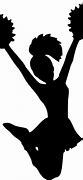 Image result for Cheerleader Silhouette Outline