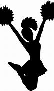 Image result for Cheerleader Silhouette Clipart