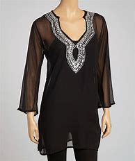 Image result for Black Sequin Tunic