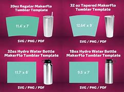 Image result for Cricut Design Space Tumbler Template