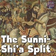 Image result for Sunni-Shia Split