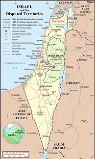 Image result for Israel Maps Printable