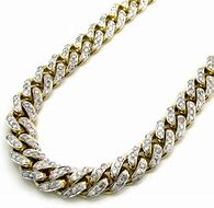 Image result for Real Gold Diamond Chains