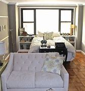 Image result for Long Narrow Studio Apartment Layout