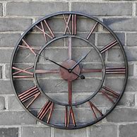 Image result for Large Iron Wall Clock