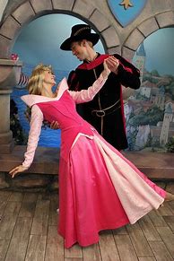 Image result for Disneyland Paris Princesses Princess Aurora and Prince Phillip