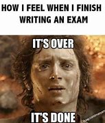 Image result for Last Exam Meme