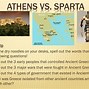 Image result for Athens vs Sparta