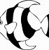 Image result for A Fish Clip Art Black and White