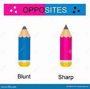 Image result for Blunt and Sharp Clip Art