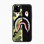Image result for iPhone 13 Mini Camo BAPE Shark Case