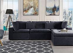 Image result for Velvet Sectional Sofa with Chaise