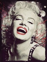 Image result for Marilyn Monroe Digital Art