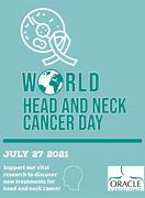 Image result for Image of Head and Neck Cancer Day