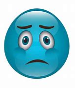 Image result for Straight Face Blue Emoji Transparent