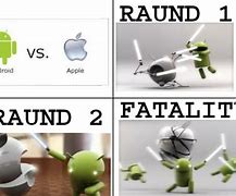 Image result for Android vs Apple Butthole Meme