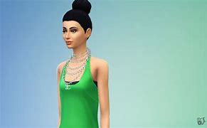 Image result for Sims 4 Murphy Chanel Pearl Necklace