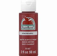 Image result for Apple Barrel Brick Red Acrylic Paint