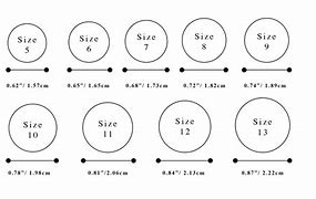 Image result for Women's Ring Sizing Chart