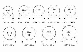 Image result for Printable Ring Size