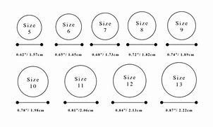 Image result for Ring Size Guide. Printable